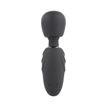 Selopa Buzz One Out Rechargeable Silicone Mini Wand Vibrator Black