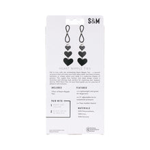 Sportsheets Sex & Mischief Heart Nipple Ties