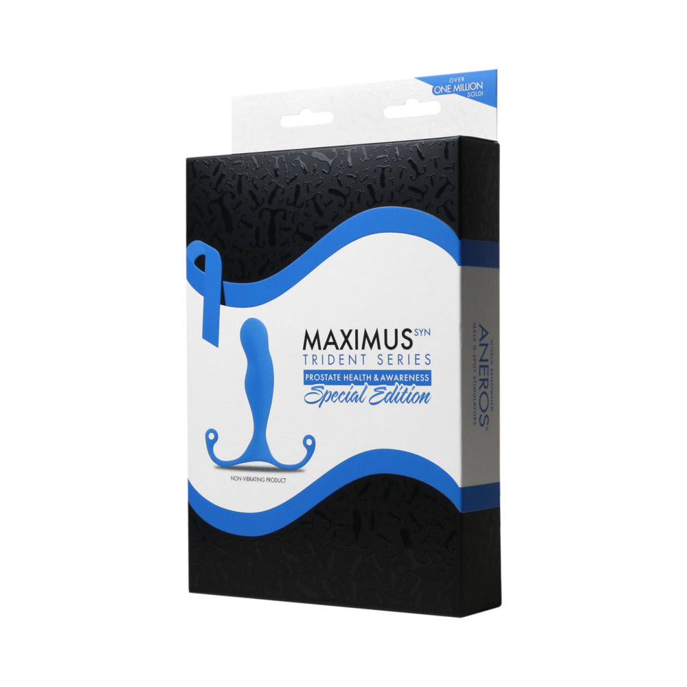 Aneros Maximus Syn Trident Series Special Edition Blue