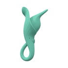 LoveLine Lily 10 Speed Clitoral Vibe Sealed Silicone Rechargeable Submersible Green