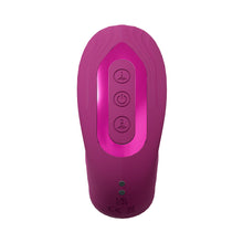 VIVE YUNA Rechargeable Dual Motor Airwave Vibrator with G-Spot Flapping Stimulator Pink