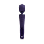 VIVE KIKU Rechargeable Double Ended Wand with Innovative G-Spot Flapping Stimulator Purple