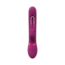 VIVE MIKA Rechargeable Triple Motor Vibrating Rabbit with G-Spot Flapping Stimulator Pink