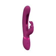 VIVE MIKA Rechargeable Triple Motor Vibrating Rabbit with G-Spot Flapping Stimulator Pink