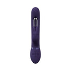 VIVE MIKA Rechargeable Triple Motor Vibrating Rabbit with G-Spot Flapping Stimulator Purple