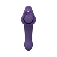 VIVE RIKO Rechargeable Triple Motor Thumper with Finger Motion and Pulse Wave Stimulator Purple