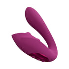 VIVE YUKI Rechargeable Dual Motor G-Spot Vibrator with Massaging Beads Pink