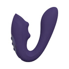 VIVE YUKI Rechargeable Dual Motor G-Spot Vibrator with Massaging Beads Purple