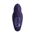 VIVE YUKI Rechargeable Dual Motor G-Spot Vibrator with Massaging Beads Purple