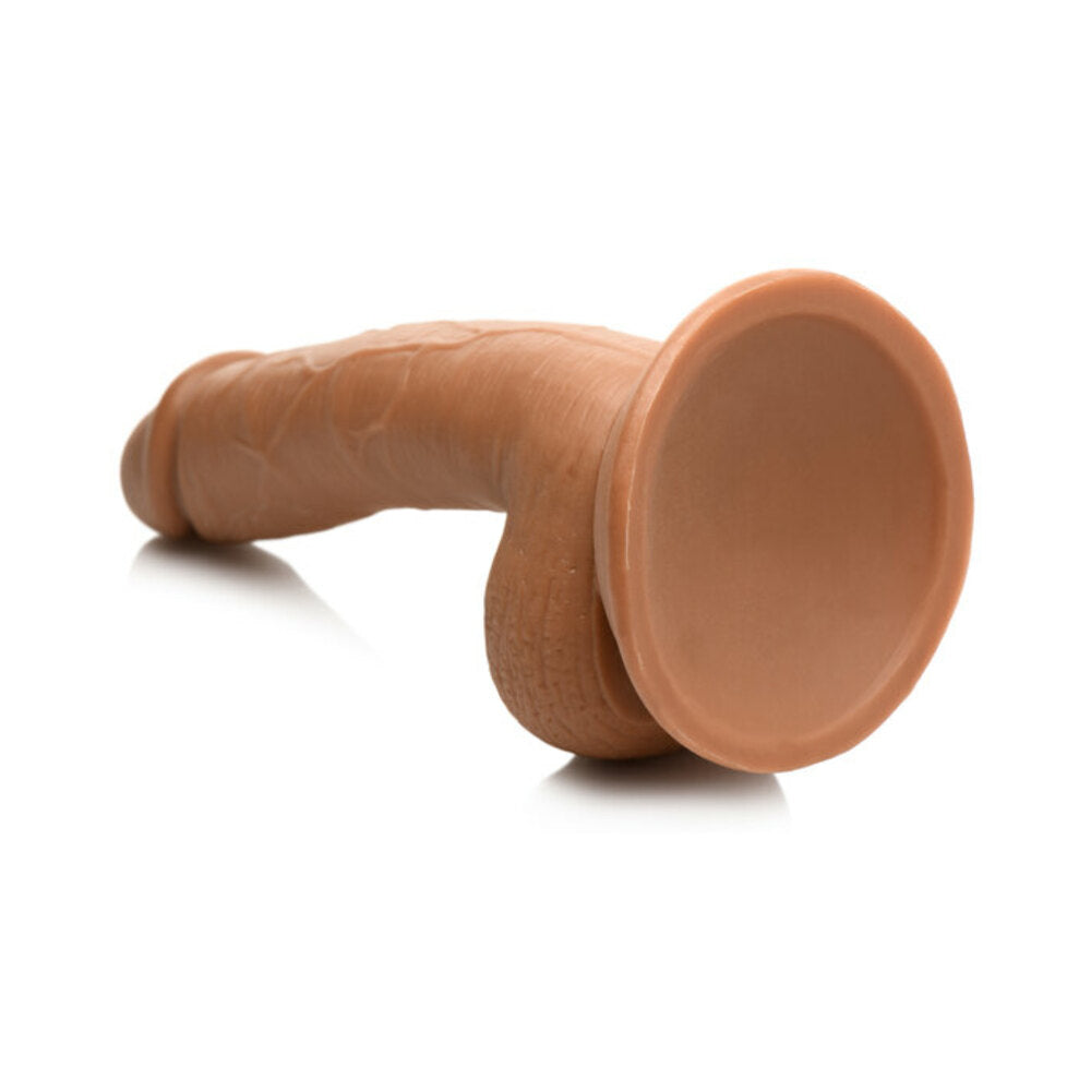 Jock Soccer Sam 7 in. Dildo with Balls Dark