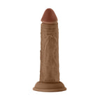 Shaft Model J: 5.5 in. Dual Density Silicone Dildo Oak