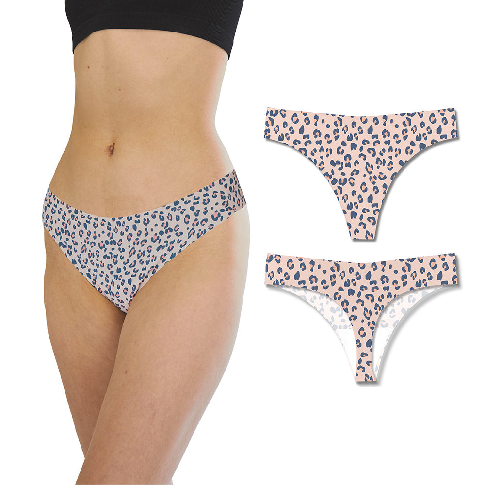 Bonks Cat''s Out Of The Bag Seamless Thong O/S