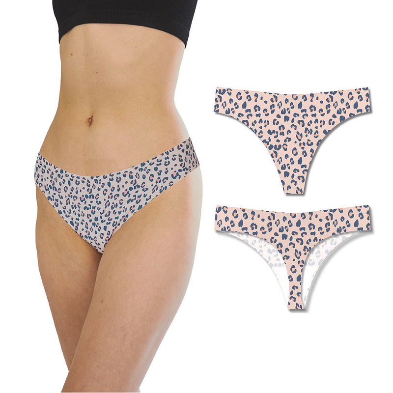 Bonks Cat''s Out Of The Bag Seamless Thong O/S