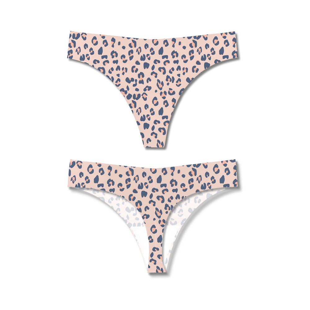 Bonks Cat''s Out Of The Bag Seamless Thong O/S