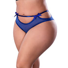 Magic Silk Holidaze Cheeky Boy Short Cobalt Queen Size