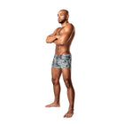 Male Power Dirty Denim Pouch Short Denim Print XL