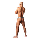 Male Power Dirty Denim Thong Denim Print S/M