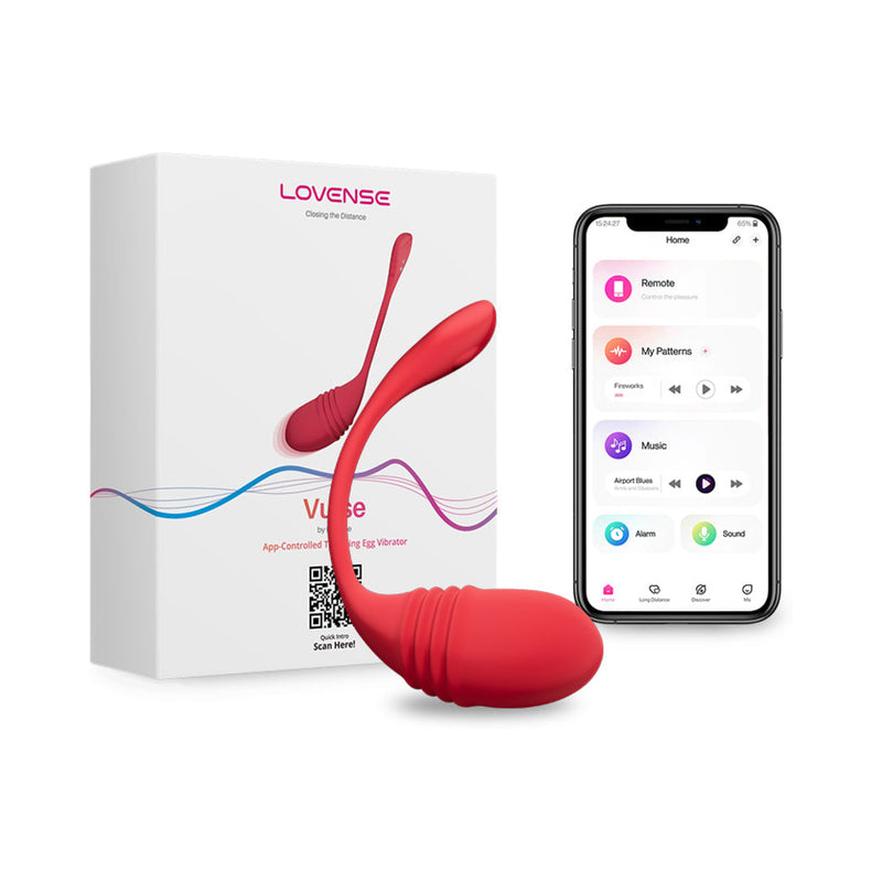 Lovense VulseÂ Thrusting and Vibrating Egg