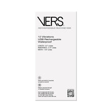 VERS Rechargeable Silicone Plug Vibe