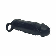 Boneyard Meaty Silicone Cock Extender Black