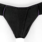 SpareParts Joque Cover Underwear Harness Purple (Double Strap) Size B Nylon