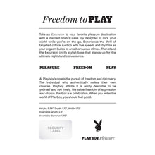 Playboy Excursion Rechargeable Suction Vibe Silicone 2AM