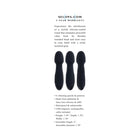 Selopa Power Trip Rechargeable Vibrating Wand Silicone Black