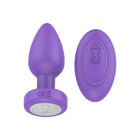 Luv Inc Pr17: Vibrating Plug with Remote Purple