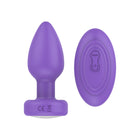 Luv Inc Pr17: Vibrating Plug with Remote Purple