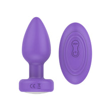 Luv Inc Pr17: Vibrating Plug with Remote Purple