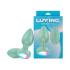 Luv Inc Pr17: Vibrating Plug with Remote Green