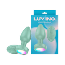 Luv Inc Pr17: Vibrating Plug with Remote Green