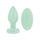 Luv Inc Pr17: Vibrating Plug with Remote Green