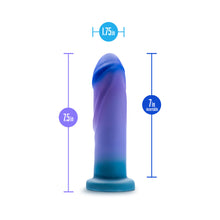 Avant Midnight Rendezvous 7.5 in. Dildo Ocean Blue