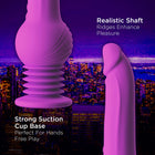 Impressions New York Gyroquake Dildo Purple