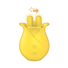 Clit-Tastic Tulip Finger Massager Yellow