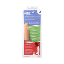 The Realistic Cock Hung 12 in. ULTRASKYN Vac-U-Lock Dildo Vanilla