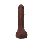 The Realistic Cock Squirting 9.5 in. ULTRASKYN Vac-U-Lock Dildo Chocolate