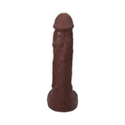 The Realistic Cock Squirting 9.5 in. ULTRASKYN Vac-U-Lock Dildo Chocolate