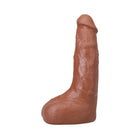 The Realistic Cock Squirting 9.5 in. ULTRASKYN Vac-U-Lock Dildo Caramel