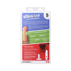 The Realistic Cock 5 in. ULTRASKYN Vac-U-Lock Dildo Vanilla