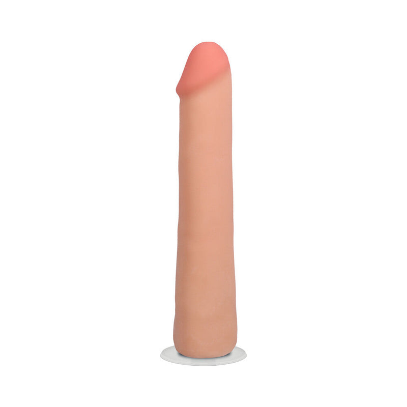 The Realistic Cock 9 in. ULTRASKYN Vac-U-Lock Dildo Vanilla
