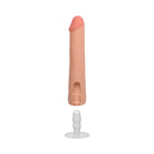 The Realistic Cock 9 in. ULTRASKYN Vac-U-Lock Dildo Vanilla