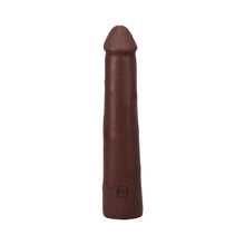 The Realistic Cock 9 in. ULTRASKYN Vac-U-Lock Dildo Chocolate