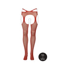 Le Desir Suspender Pantyhose with Strappy Waist Sunset Glow Queen Size