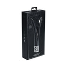 Royal Gems Dueling Queens Silicone Rechargeable Vibrator Black