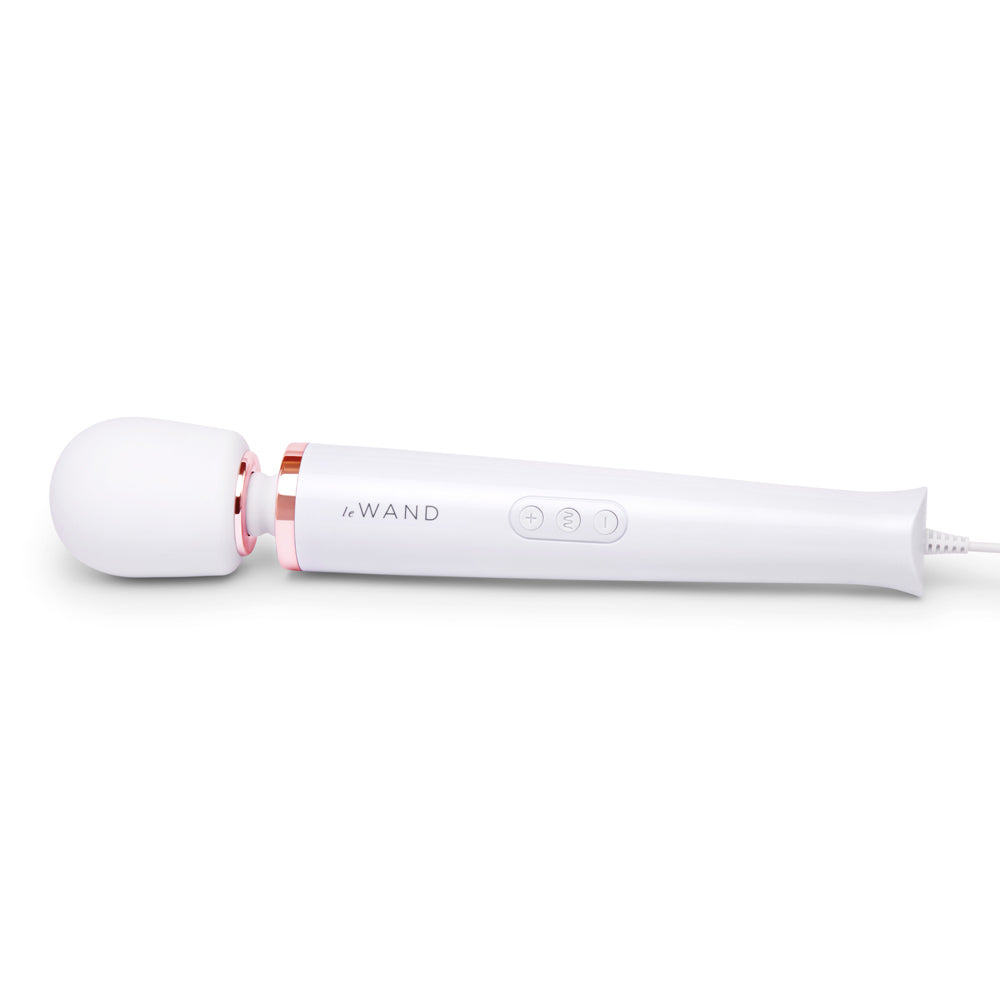 Le Wand Plug-In Vibrating Massager White