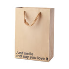 Snarky Gift Bags Just Smile 3pk