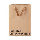 Snarky Gift Bags I Got This On My Way Here 3pk