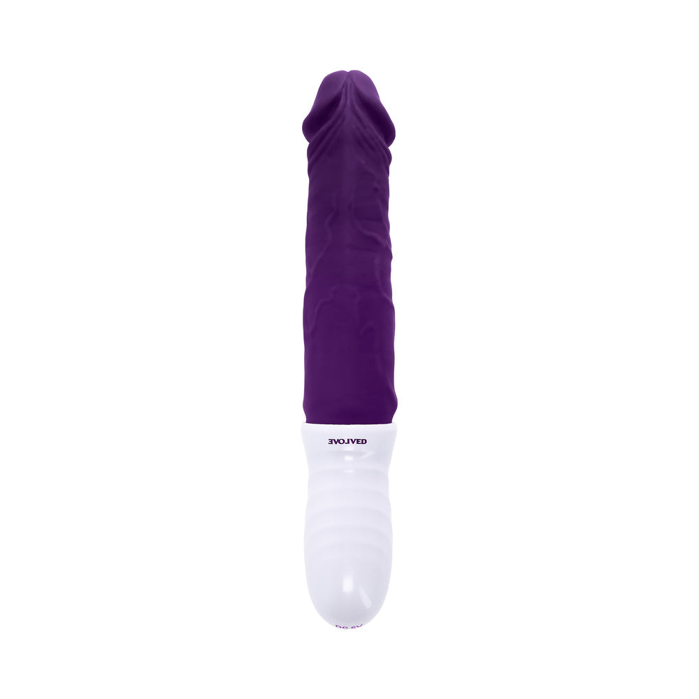 Evolved Plum Thrust Rechargeable Thrusting Vibe Silicone